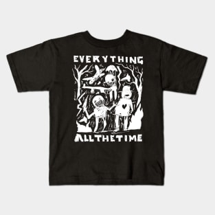 Everything All the Time - Idioteque illustrated lyrics - Inverted Kids T-Shirt